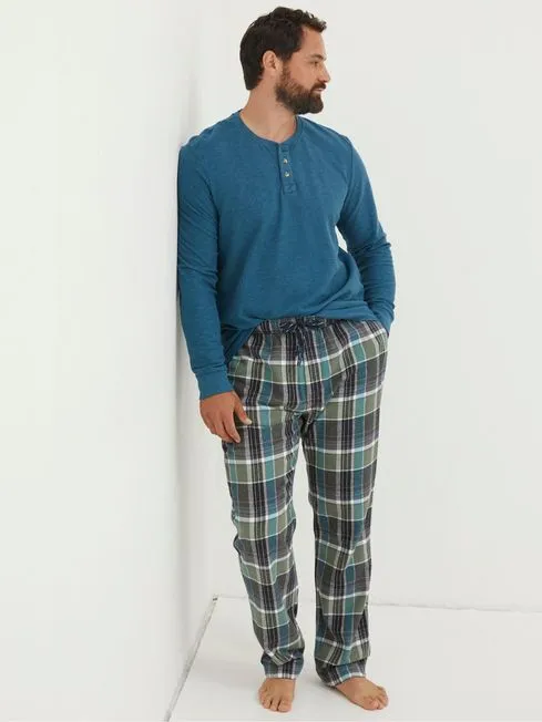 Men Fatface Pajamas and Nightwear Green Southsea Checked Pyjama Bottoms Men Fatface Pajamas and Nightwear Green Southsea Checked Pyjama Bottoms