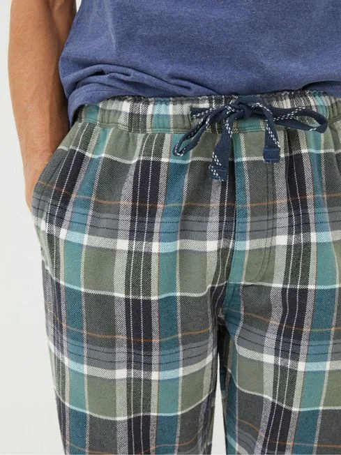 Men Fatface Pajamas and Nightwear Green Southsea Checked Pyjama Bottoms Men Fatface Pajamas and Nightwear Green Southsea Checked Pyjama Bottoms