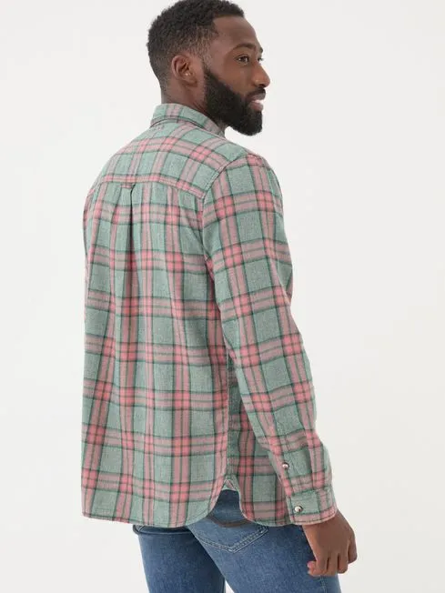 Men Fatface Shirts Pink Long Sleeve Tring Check 100 Cotton Shirt Men Fatface Shirts Pink Long Sleeve Tring Check 100 Cotton Shirt
