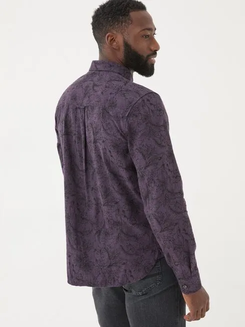 Men Fatface Shirts Purple Long Sleeve Floral Print 100 Cotton Shirt Men Fatface Shirts Purple Long Sleeve Floral Print 100 Cotton Shirt
