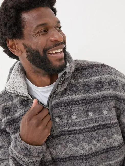 Men Fatface Sweatshirts and Hoodies Charcoal Grey Patterned Sofa Sweatshirt Men Fatface Sweatshirts and Hoodies Charcoal Grey Patterned Sofa Sweatshirt