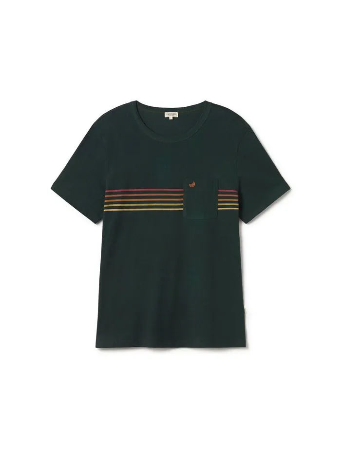 Men Garryvoe 8211 Dark Green TWOTHIRDS TShirts