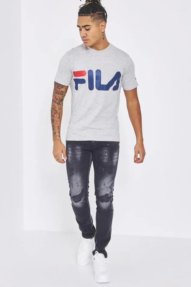 Men Grey TShirt Fila Grey Brentiny Paris TShirts