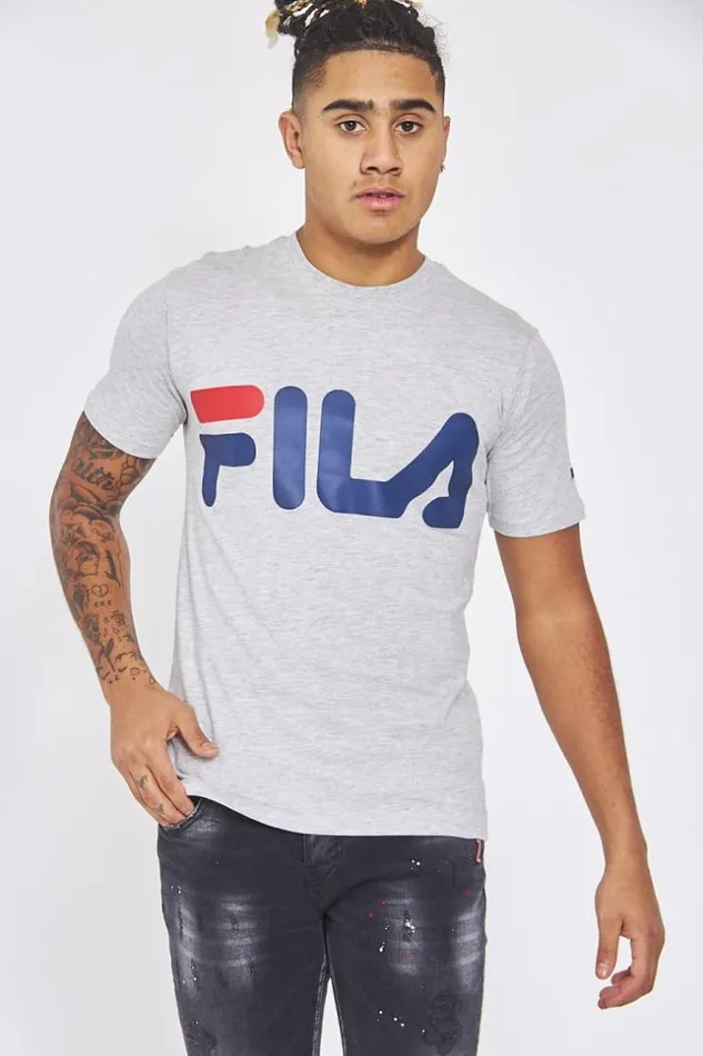 Men Grey TShirt Fila Grey Brentiny Paris TShirts