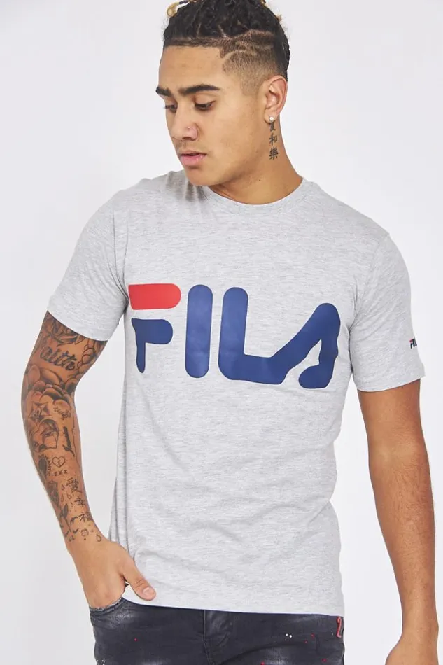 Men Grey TShirt Fila Grey Brentiny Paris TShirts