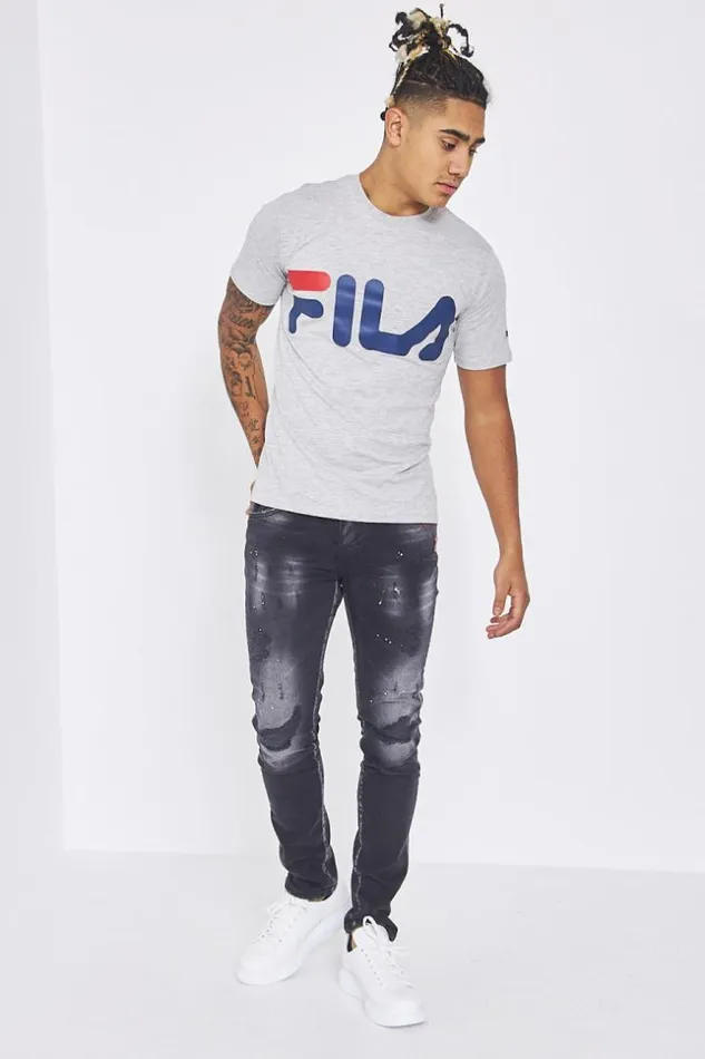 Men Grey TShirt Fila Grey Brentiny Paris TShirts