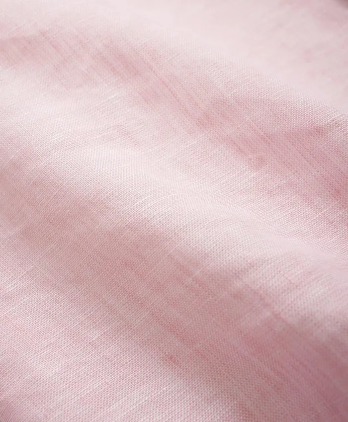 Men Irish Linen Sport Shirt Pink Brooks Brothers Sport Shirts