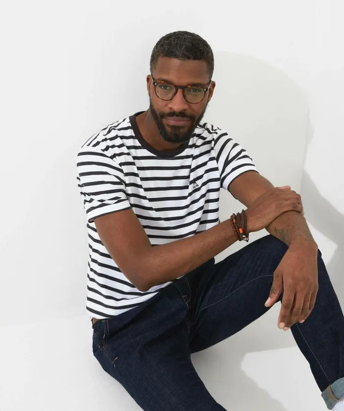 Men Joe Browns Beyond Basic Stripe Tee Whitecharcoal Men Joe Browns Beyond Basic Stripe Tee Whitecharcoal