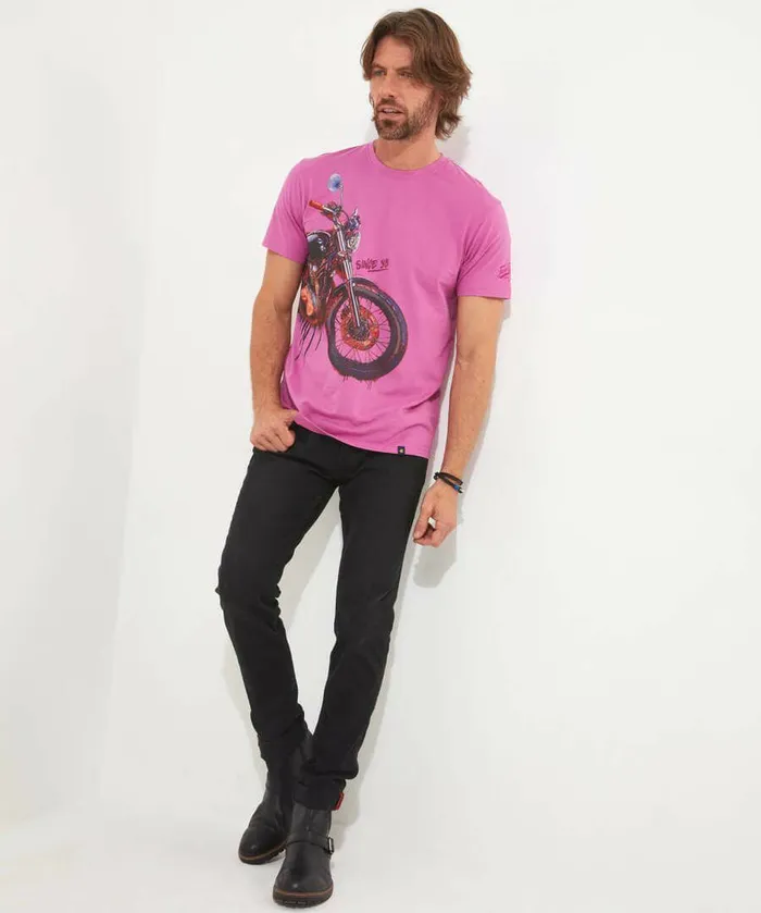 Men Joe Browns Burner Tee Pink Men Joe Browns Burner Tee Pink
