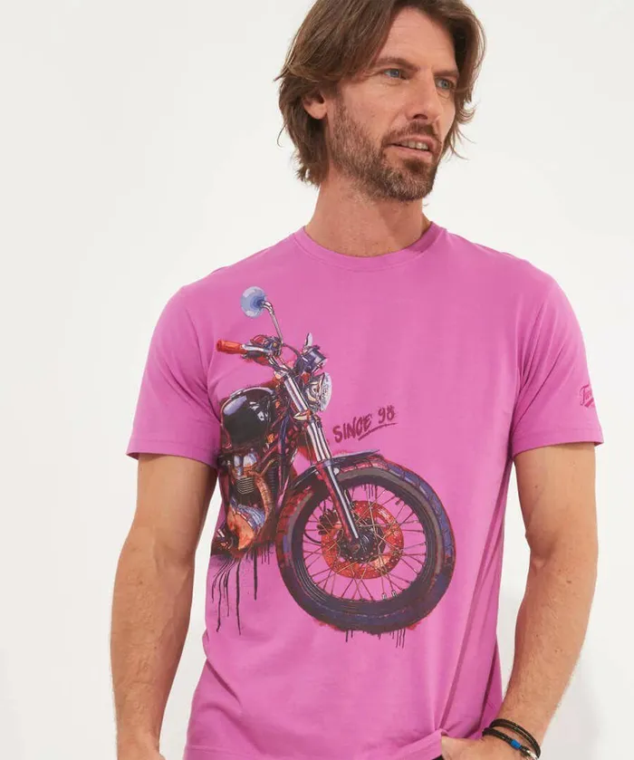 Men Joe Browns Burner Tee Pink Men Joe Browns Burner Tee Pink