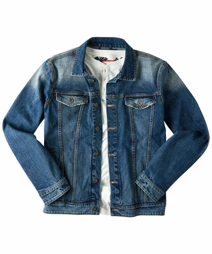 Men Joe Browns Distinctive Denim Jacket Blue