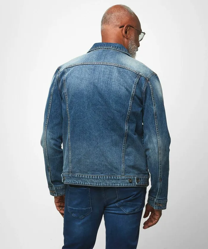 Men Joe Browns Distinctive Denim Jacket Blue
