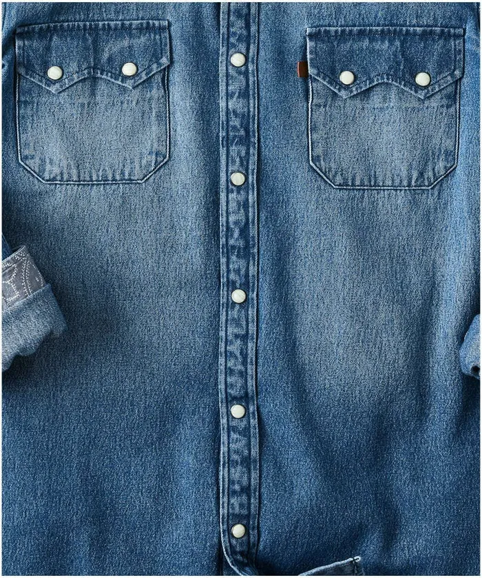 Men Joe Browns Loved And Lived In Denim Shirt Blue Men Joe Browns Loved And Lived In Denim Shirt Blue