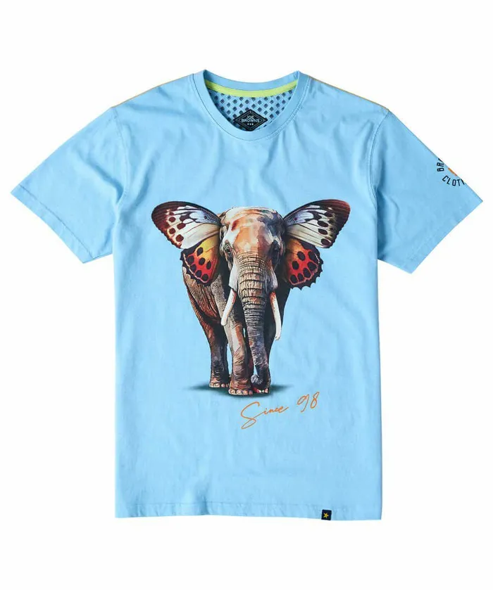 Men Joe Browns Metamorphosis Tee Blue Men Joe Browns Metamorphosis Tee Blue