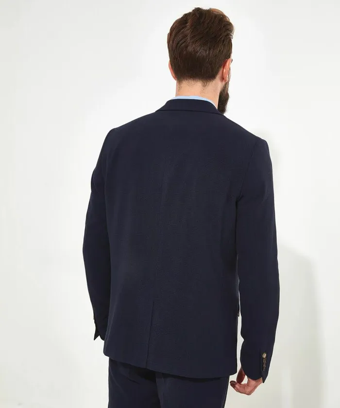 Men Joe Browns Terrific Textured Blazer Blue Men Joe Browns Terrific Textured Blazer Blue