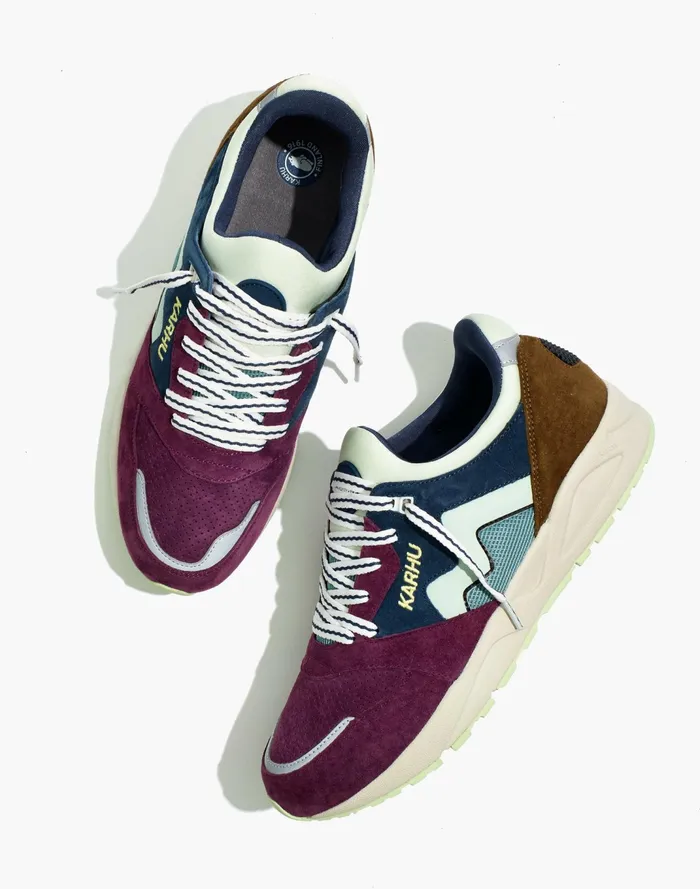 Men Karhu Suede Aria 95 Trainer Sneaker Reflecting Pond Madewell Sneakers