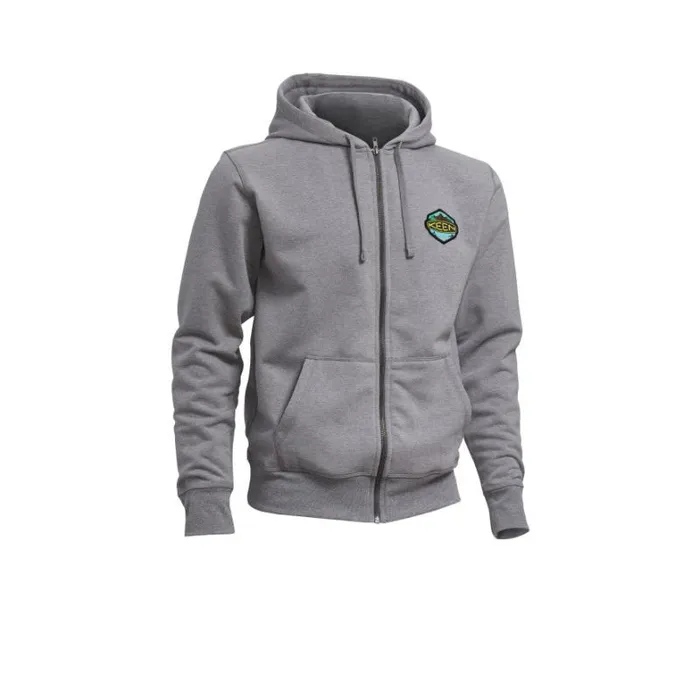 Men KEEN Accessories Badge Hoodie MEDIUM GRAY HEATHER