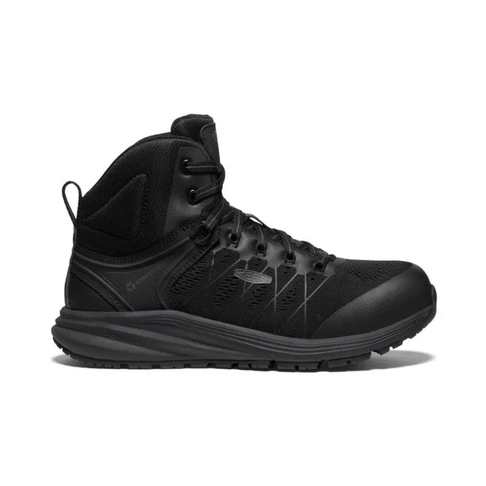 Men KEEN Boots Black Work Sneakers 8211 Vista Energy Mid Int Met
