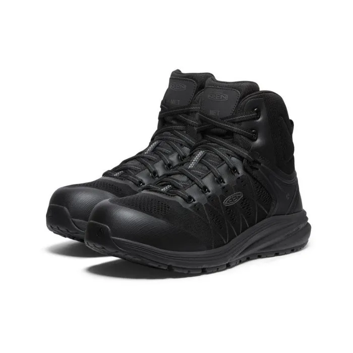 Men KEEN Boots Black Work Sneakers 8211 Vista Energy Mid Int Met Men KEEN Boots Black Work Sneakers 8211 Vista Energy Mid Int Met