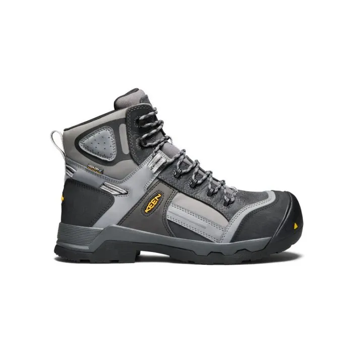 Men KEEN Boots Davenport 6quot Waterproof Work Boots 8211 Insulated and Composite Toe