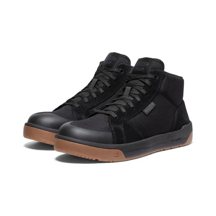 Men KEEN Boots Kenton Mid Height CarbonFiber Toe Leather Work Sneaker Men KEEN Boots Kenton Mid Height CarbonFiber Toe Leather Work Sneaker
