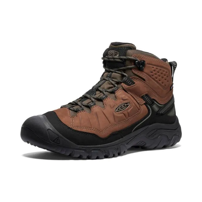 Men KEEN Boots Targhee IV Mid Height Waterproof Wide Leather Hiking Boot Men KEEN Boots Targhee IV Mid Height Waterproof Wide Leather Hiking Boot