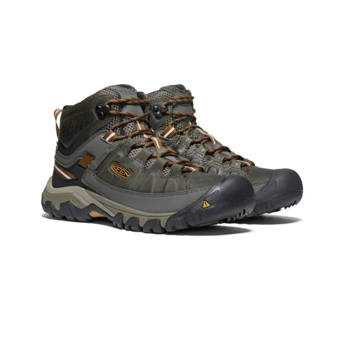 Men KEEN Boots Wide Waterproof Olive Hiking Boots 8211 Targhee III Mid WP Men KEEN Boots Wide Waterproof Olive Hiking Boots 8211 Targhee III Mid WP
