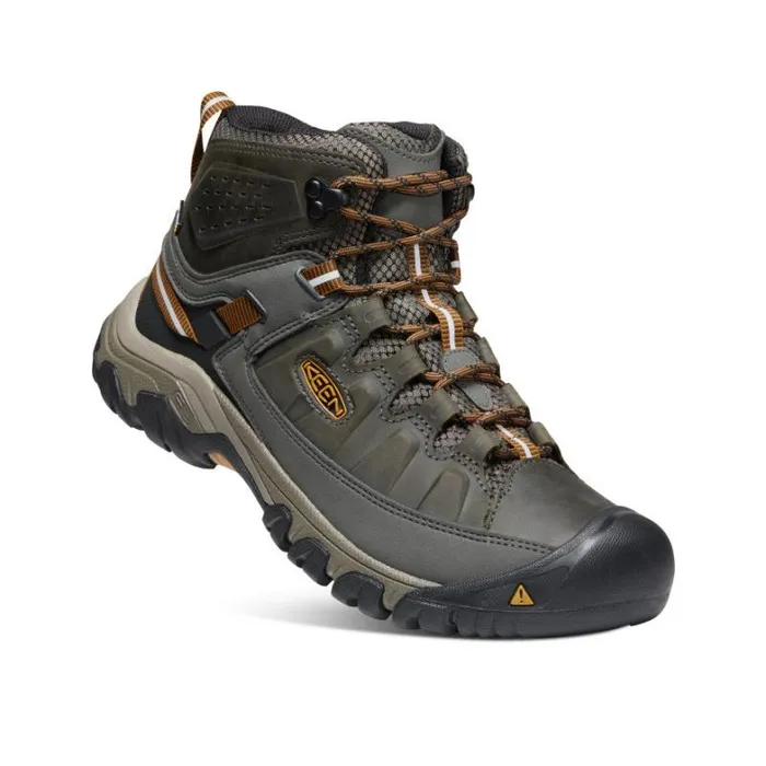 Men KEEN Boots Wide Waterproof Olive Hiking Boots 8211 Targhee III Mid WP Men KEEN Boots Wide Waterproof Olive Hiking Boots 8211 Targhee III Mid WP