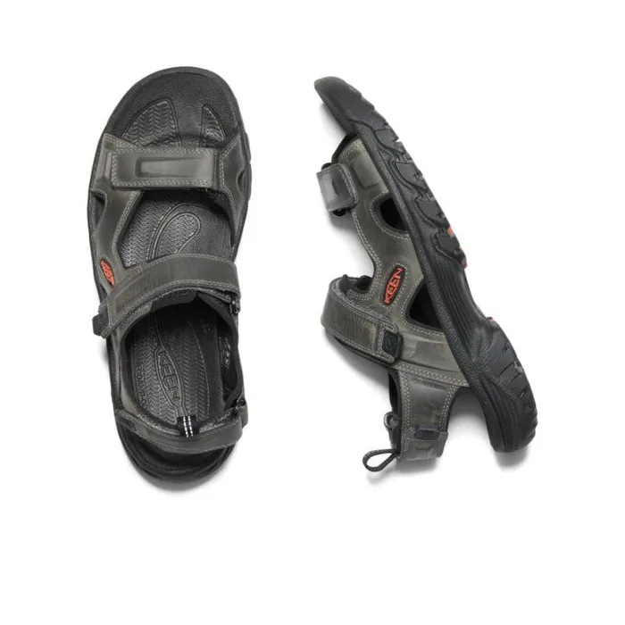 Men KEEN Hike Grey Hiking Sandals 8211 Targhee III Open Toe Men KEEN Hike Grey Hiking Sandals 8211 Targhee III Open Toe