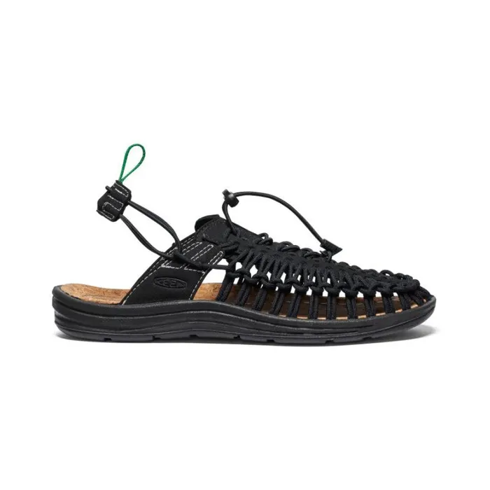 Men KEEN Sandals All Gender UNEEK II Convertible BlackJolly Green Sandal