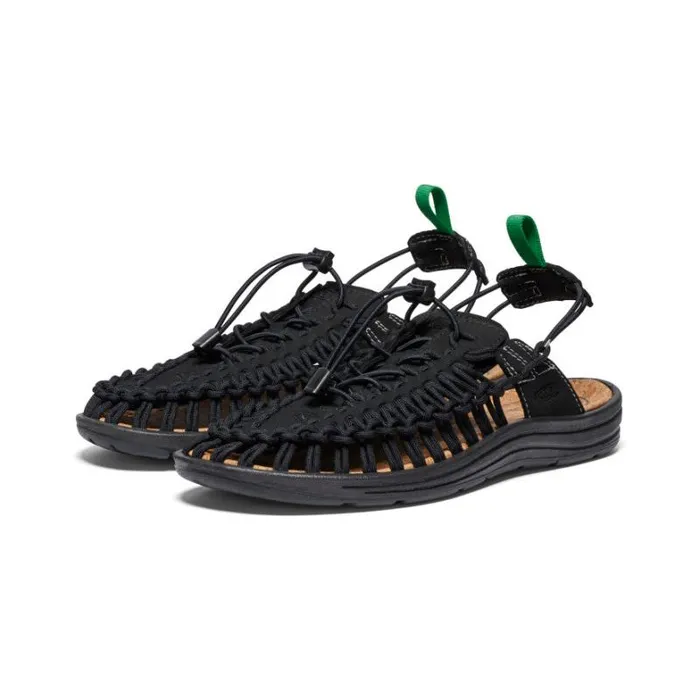 Men KEEN Sandals All Gender UNEEK II Convertible BlackJolly Green Sandal Men KEEN Sandals All Gender UNEEK II Convertible BlackJolly Green Sandal