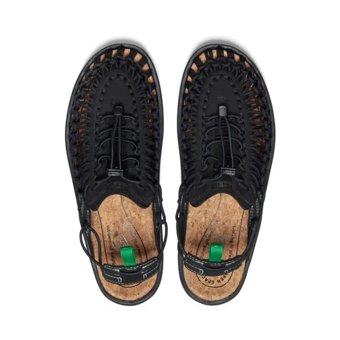 Men KEEN Sandals All Gender UNEEK II Convertible BlackJolly Green Sandal Men KEEN Sandals All Gender UNEEK II Convertible BlackJolly Green Sandal