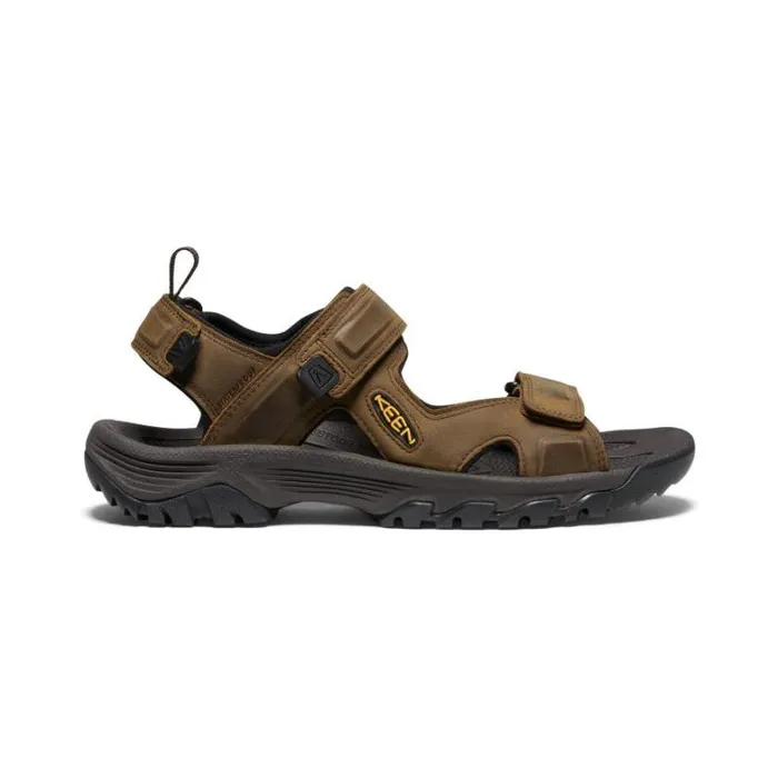 Men KEEN Sandals Brown Hiking Sandals 8211 Targhee III Open Toe