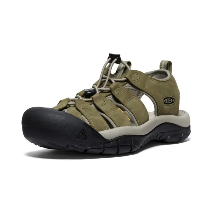 Men KEEN Sandals Newport Martini OliveBrindle Leather Closed Toe Sandal Men KEEN Sandals Newport Martini OliveBrindle Leather Closed Toe Sandal