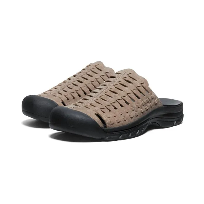 Men KEEN Sandals San Juan II Taupe GrayBlack Leather Sandal Men KEEN Sandals San Juan II Taupe GrayBlack Leather Sandal