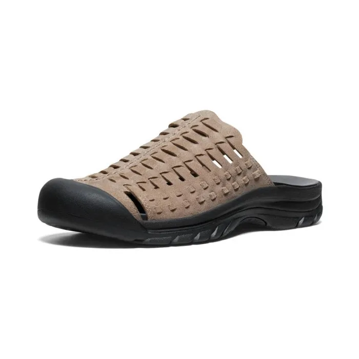 Men KEEN Sandals San Juan II Taupe GrayBlack Leather Sandal Men KEEN Sandals San Juan II Taupe GrayBlack Leather Sandal