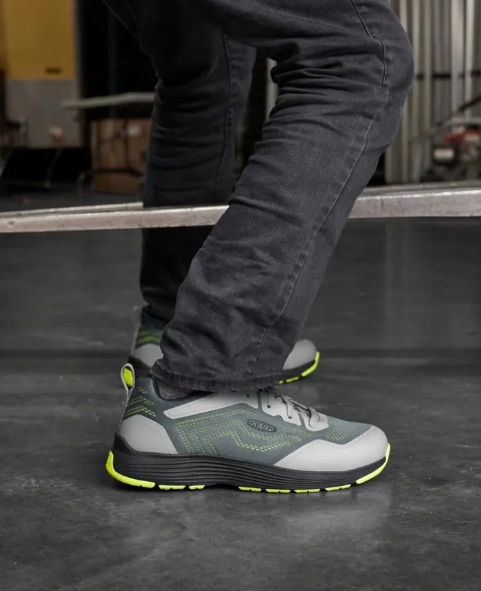 Men KEEN Shoes Aluminum Toe Work Sneakers 8211 Sparta II ESD Men KEEN Shoes Aluminum Toe Work Sneakers 8211 Sparta II ESD