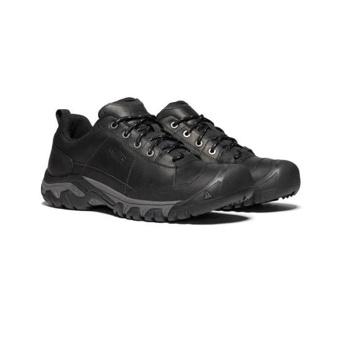 Men KEEN Shoes Black Leather Oxfords 8211 Targhee III Men KEEN Shoes Black Leather Oxfords 8211 Targhee III