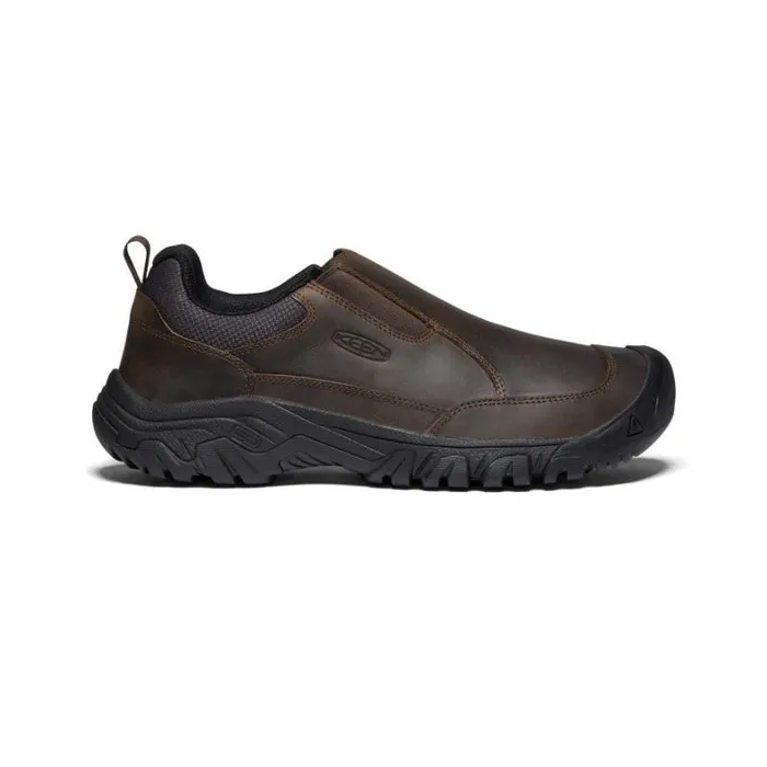 Men KEEN Shoes Brown Leather SlipOn039s 8211 Targhee III