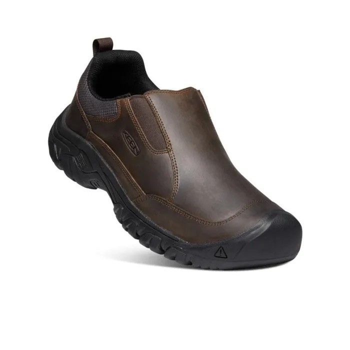 Men KEEN Shoes Brown Leather SlipOn039s 8211 Targhee III Men KEEN Shoes Brown Leather SlipOn039s 8211 Targhee III