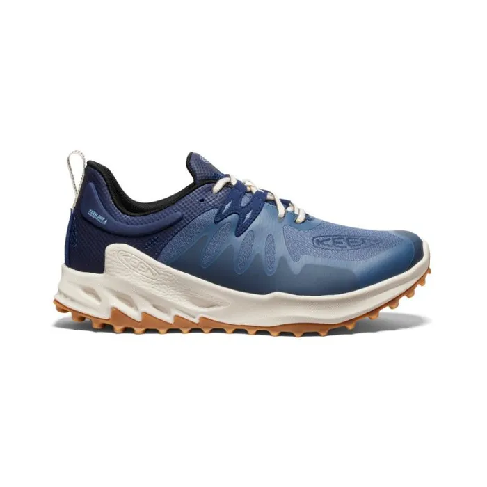 Men KEEN Shoes Zionic Waterproof Vintage IndigoFaded Denim Hiking Shoe