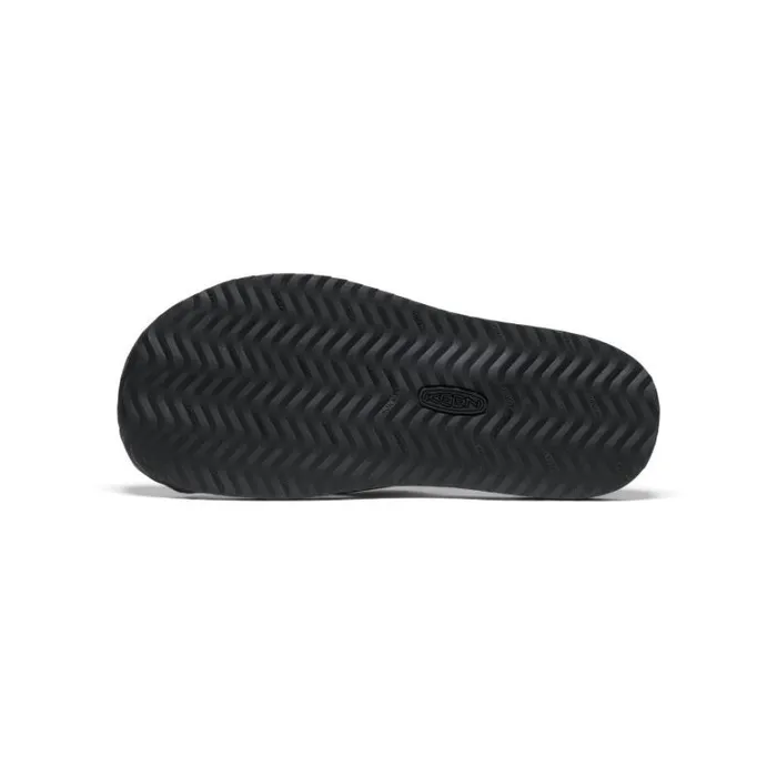 Men KEEN SlipOns Barbados BlackSteel Grey Leather FlipFlop Men KEEN SlipOns Barbados BlackSteel Grey Leather FlipFlop