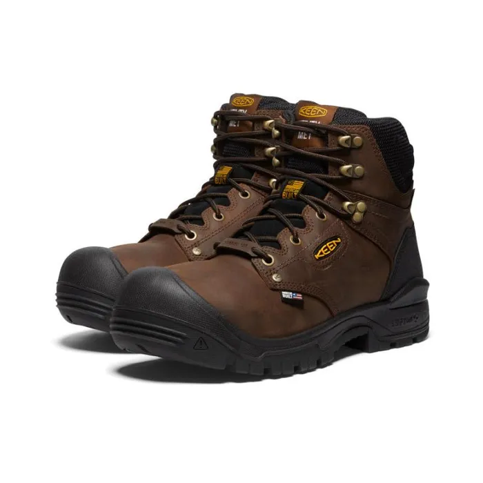 Men KEEN Work Boots and Shoes Brown Work Boots 8211 Independence 6quot WP Int Met Men KEEN Work Boots and Shoes Brown Work Boots 8211 Independence 6quot WP Int Met