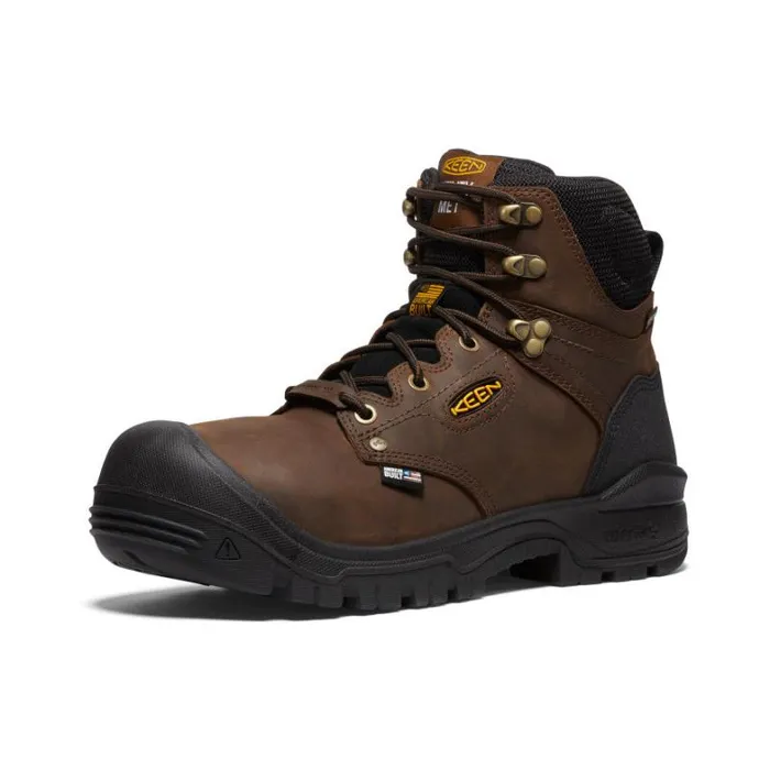 Men KEEN Work Boots and Shoes Brown Work Boots 8211 Independence 6quot WP Int Met Men KEEN Work Boots and Shoes Brown Work Boots 8211 Independence 6quot WP Int Met