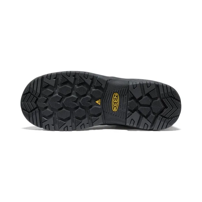 Men KEEN Work Boots and Shoes Evanston Boot 6quot Waterproof BlackBlack Leather Work Boot Men KEEN Work Boots and Shoes Evanston Boot 6quot Waterproof BlackBlack Leather Work Boot