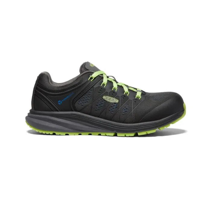 Men KEEN Work Boots and Shoes Grey Work Sneakers 8211 Vista Energy