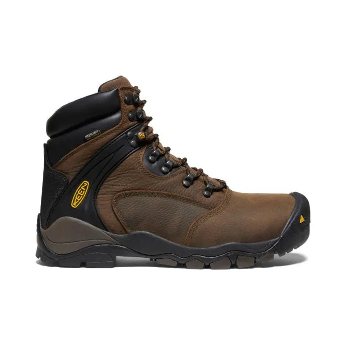 Men KEEN Work Boots and Shoes Louisville 6quot Boot Steel Toe