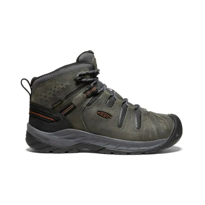 Men KEEN Work Boots and Shoes Soft Toe Waterproof Work Boots 8211 Flint II