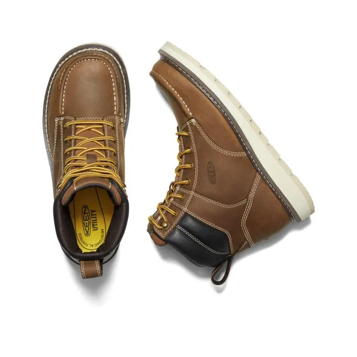Men KEEN Work Boots and Shoes Soft Toe Work Boots 8211 Cincinnati 6quot Men KEEN Work Boots and Shoes Soft Toe Work Boots 8211 Cincinnati 6quot