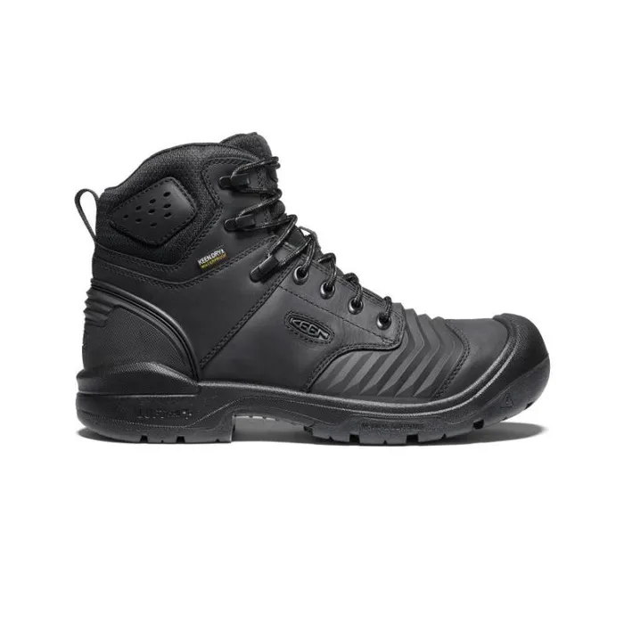 Men KEEN Work Boots and Shoes Waterproof CarbonFiber Toe Boots 8211 6quot Portland Bootquot